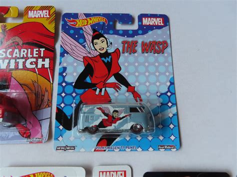 Hot Wheels Real Riders Marvel Women Set Of Vehicles By Mattel In