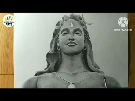 How To Draw Lord Shiva Easy Drawing Of Lord Lord Mahadev Stepby