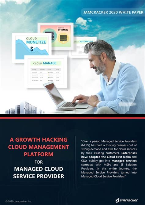 Cloud Management Platform For Managed Service Providers MSPs PDF