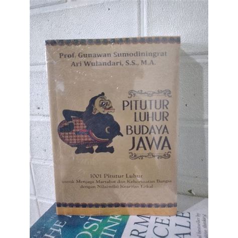 Jual Buku Pitutur Luhur Budaya Jawa Shopee Indonesia