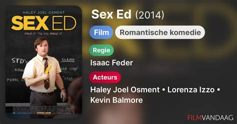 Sex Ed Film 2014 FilmVandaag Nl