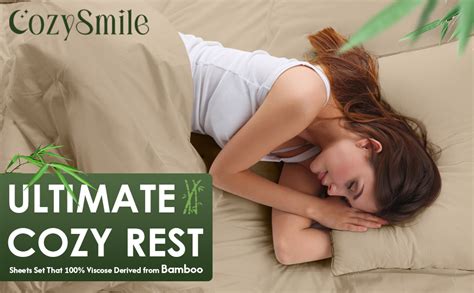 Amazon Luxury Sheets Viscose Derived From Bamboo Pcs Cooling Sheet Set For Hot