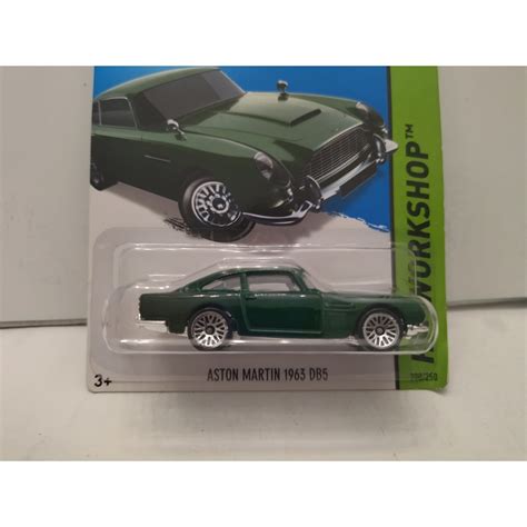 Aston Martin Db Green Hw Workshop Hot Wheels Vintage Bcn Stock Cars