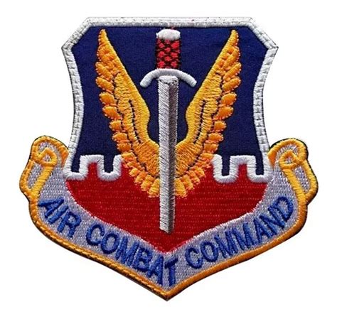 Parche Bordado Comando De Combate Aéreo Air Combat Command Cuotas