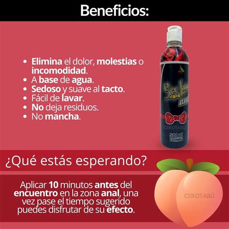 Lubricante Estimulador Anal Sex Love X Ml Cero Tab