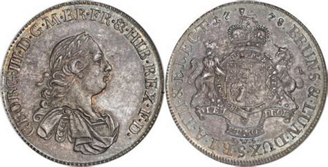 Thaler George Iii Brunswick L Neburg Calenberg Hannover Numista