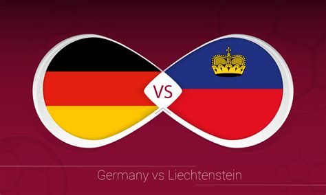 Germany vs Liechtenstein in Football Competition, Group J. Versus icon