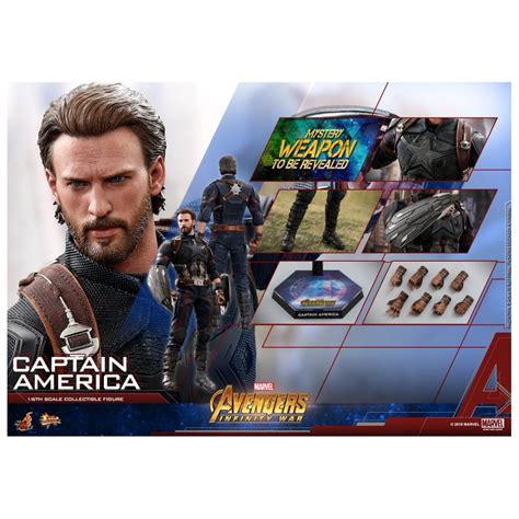 Po Hot Toys Mms Avengers Infinity War Scale Captain America Bulletin Board
