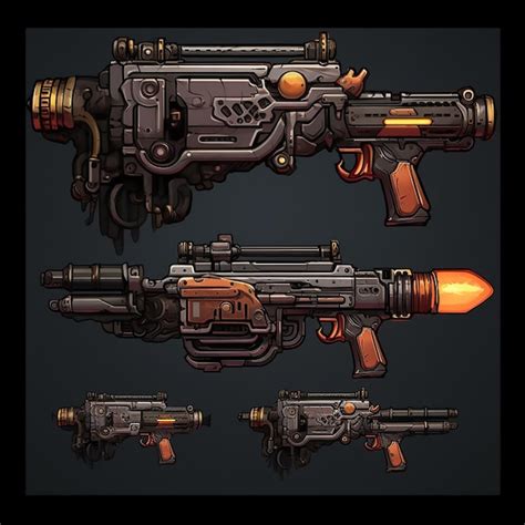 Pistolet Arme Arme De Poing Armée Militaire Pistolet Guerre Automatique