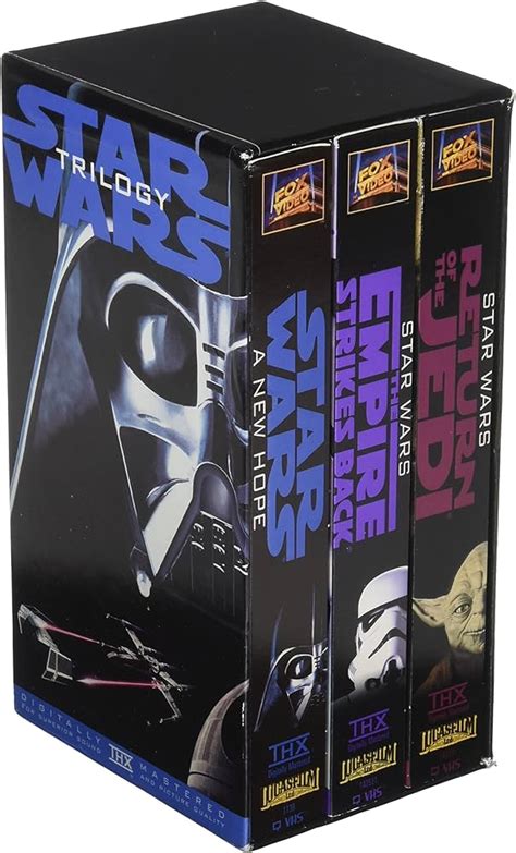 Star Wars Trilogy Vhs Boxed Set Cds Dvds Vhs By Owner Off