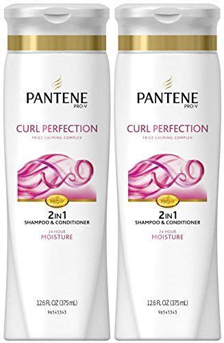 pantene pro  curly hair curl perfection  shampoo conditioner