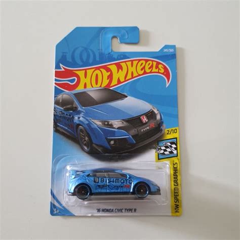 Hot Wheels Hw Honda Civic Type R Hotwheels Shopee Malaysia