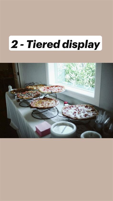 Wedding Pizza Buffet Inspo Photos By Jenni Johnson Photography And