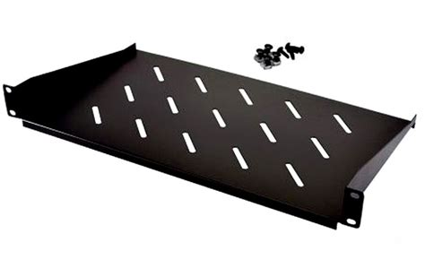 Specification sheet (buy online): RCK-SH-J017 Unbranded 1U cantilever shelf