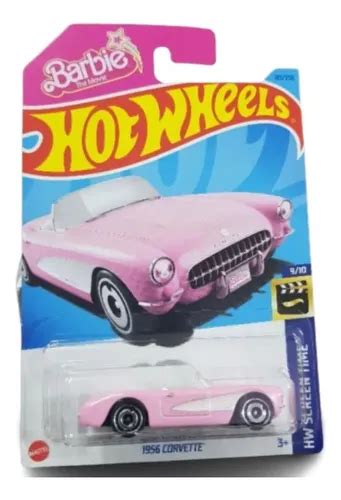 Carrinho Hot Wheels Corvette Barbie Filme Lote K Parcelamento Sem Juros