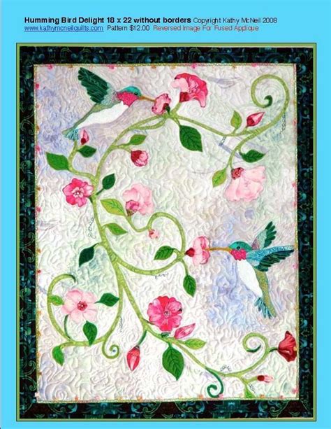 Image Result For Free Hummingbird Quilt Patterns Patchwork Quilt