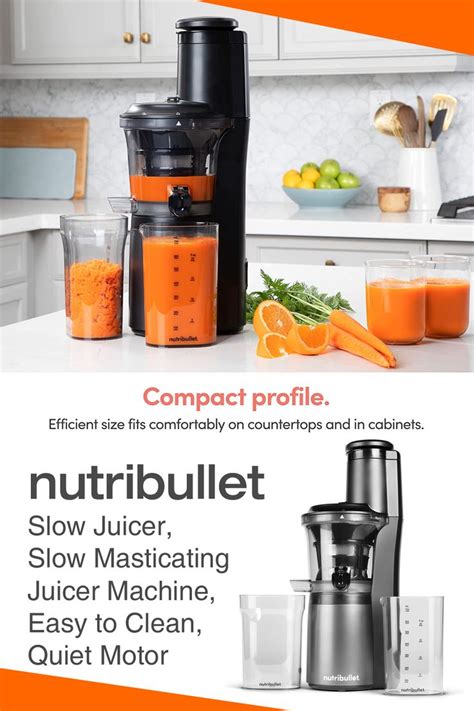 Nutribullet Slow Juicer Slow Masticating Juicer Machine Easy To Clean