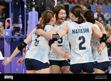 Japan Jpn Team Japan Jpn Vs Kenya Ken Volleyball Womens