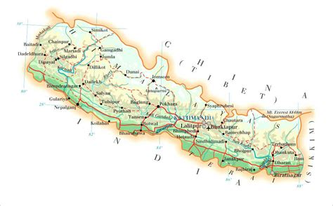 Where is Mount Everest ! Updated Mount Everest Maps of Location, Trekking