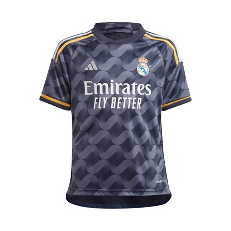 Maglia Adidas Real Madrid Seconda Divisa 2023 2024 Bambino Legend Ink