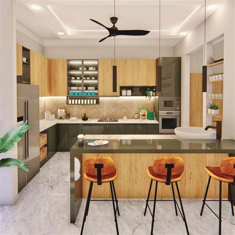 Open Kitchen Design💛