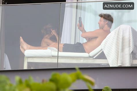 Alessandra Ambrosio Sexy Seen With Buck Palmer Showing Off Her Hot Figure At Hotel Fasano In Rio