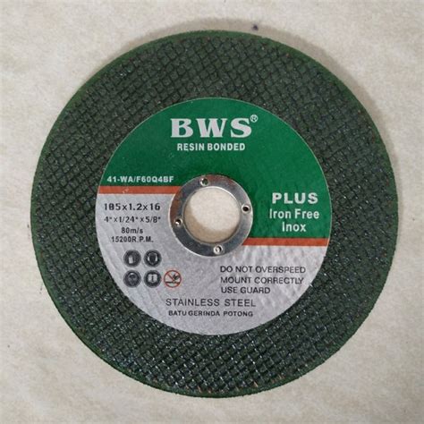 Jual Mata Batu Gerinda Potong Besi Stainless Steel Cutting Wheel Inch