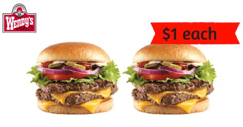 Wendys Deal 1 Double Stack Hamburgers Southern Savers