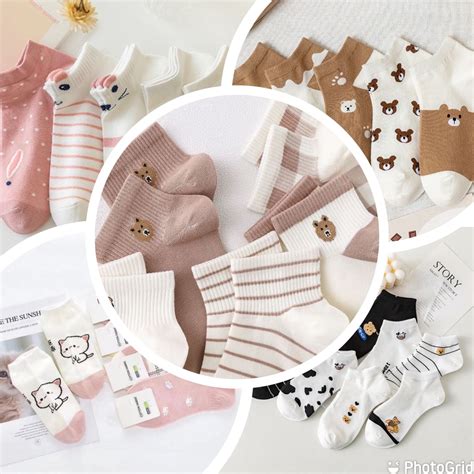 Set Đôi Tất Vớ Nữ Ngắn Cổ Các Loại Siêu HOT Shopee Việt Nam