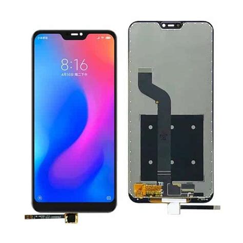 Xiaomi Mi A2 Lite Mitshui LCD Display Touch Screen Black Trans Asia