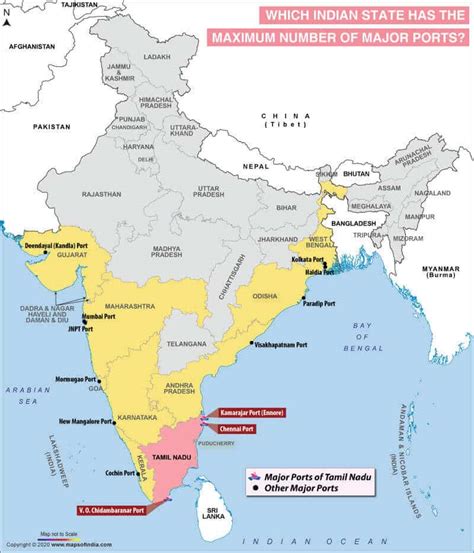 Major Sea Ports In India Upsc Upsc Notes Lotusarise
