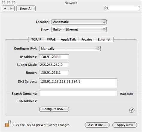 IP Configuration