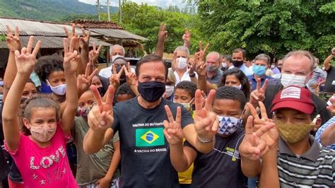 Doria Acompanha Vacinação De Quilombolas Em Cidade Que Bolsonaro Viveu