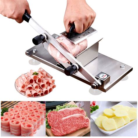 Ручной измельчитель Слайсер для тонкой нарезки замороженного мяса и ...