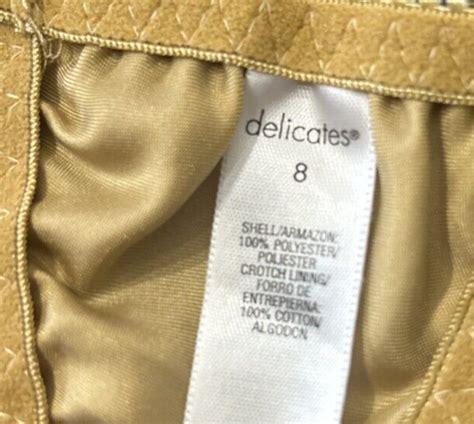 Vintage S Delicates Second Skin Satin String Thong Bikini Panties