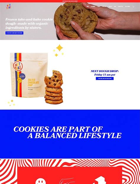 Hot Take Dough Ecommerce Website Design Gallery Tech Inspiration