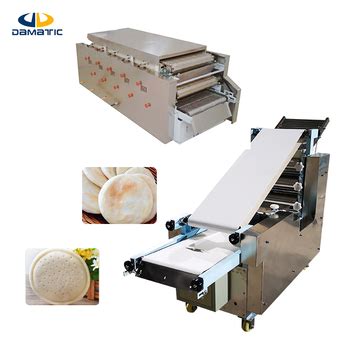 Industrial Automatic Roti Tortilla Chapait Paratha Lavash Arabic Flat