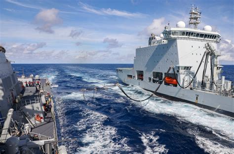 DVIDS Images USS Dewey DDG 105 Conducts Underway Replenishment