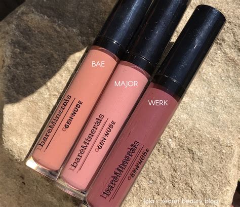 Lola S Secret Beauty Blog Bareminerals Gen Nude Patent Lip Lacquer High Shine Liquid Lipstick