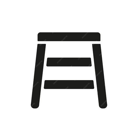 Premium Vector | Stepladder icon vector design templates simple and modern