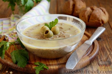 Рецепт: Паштет с оливками на RussianFood.com