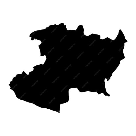 Premium Vector | Michoacan state map administrative division of the