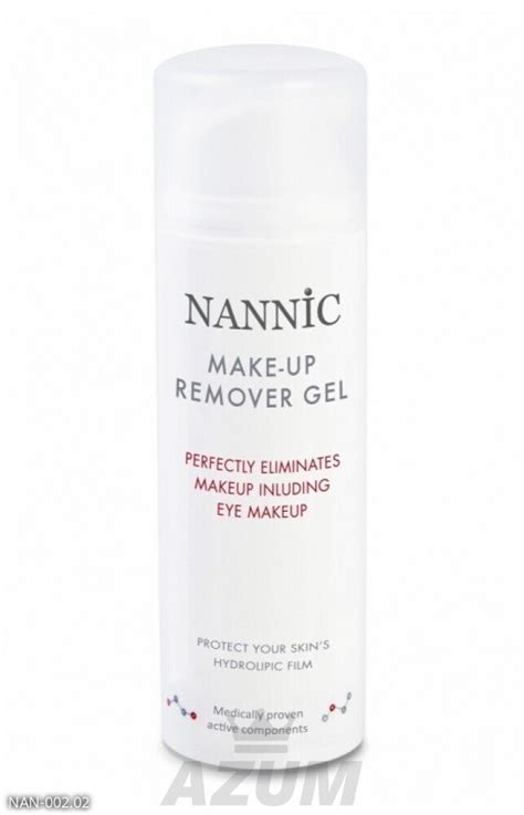 Nannic Гель для снятия макияжа Make-up Remover Gel 150мл купить от AZUM ...