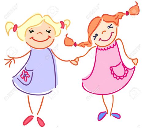 Two Friends Hugging Clipart Free Download On Clipartmag