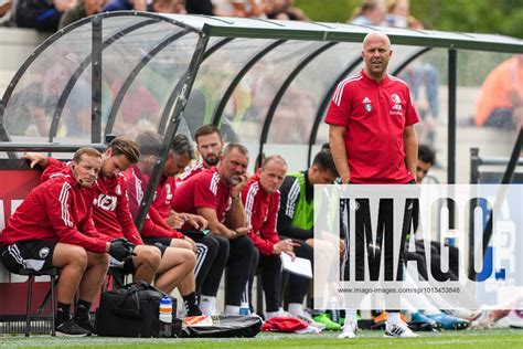 Friendly Feyenoord V Nac Breda Rotterdam Feyenoord Coach Arne Slot