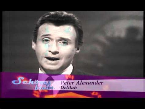 Peter Alexander - Delilah 1968 - YouTube