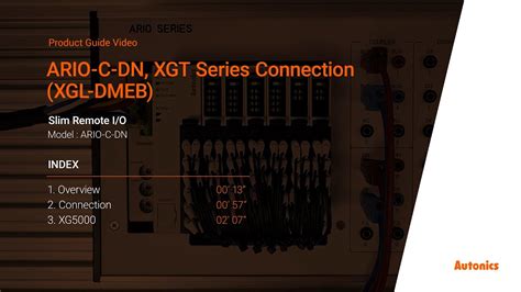 Autonics Tutorial Ario C Dn Xgt Series Connection Xgl Dmeb Youtube