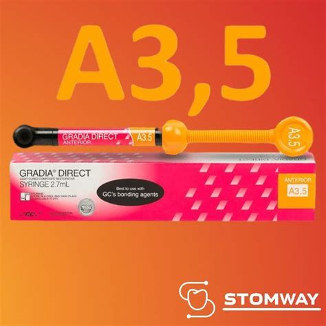 Gradia Direct A3,5 4гр Градиа Директ А3,5 GC Композит пломбировочный ...