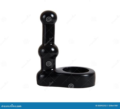 Black Sex Toy Anal Beads Stock Photo Image Of Probe