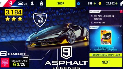 Asphalt 9 Lamborghini Season Ultimate Experince Season Tips Asphalt 9 Legends Career Mode